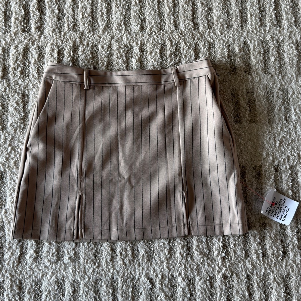 NWT Topshop Pinstripe Skirt